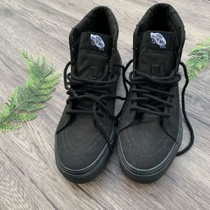 vans authentic black vegan